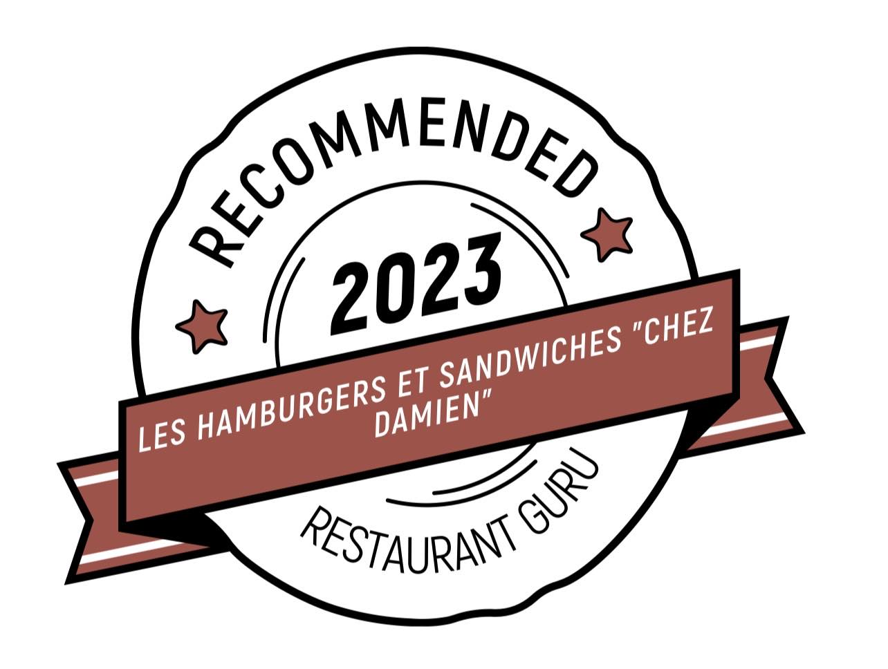 Badge Restaurant Guru 2023 version 2